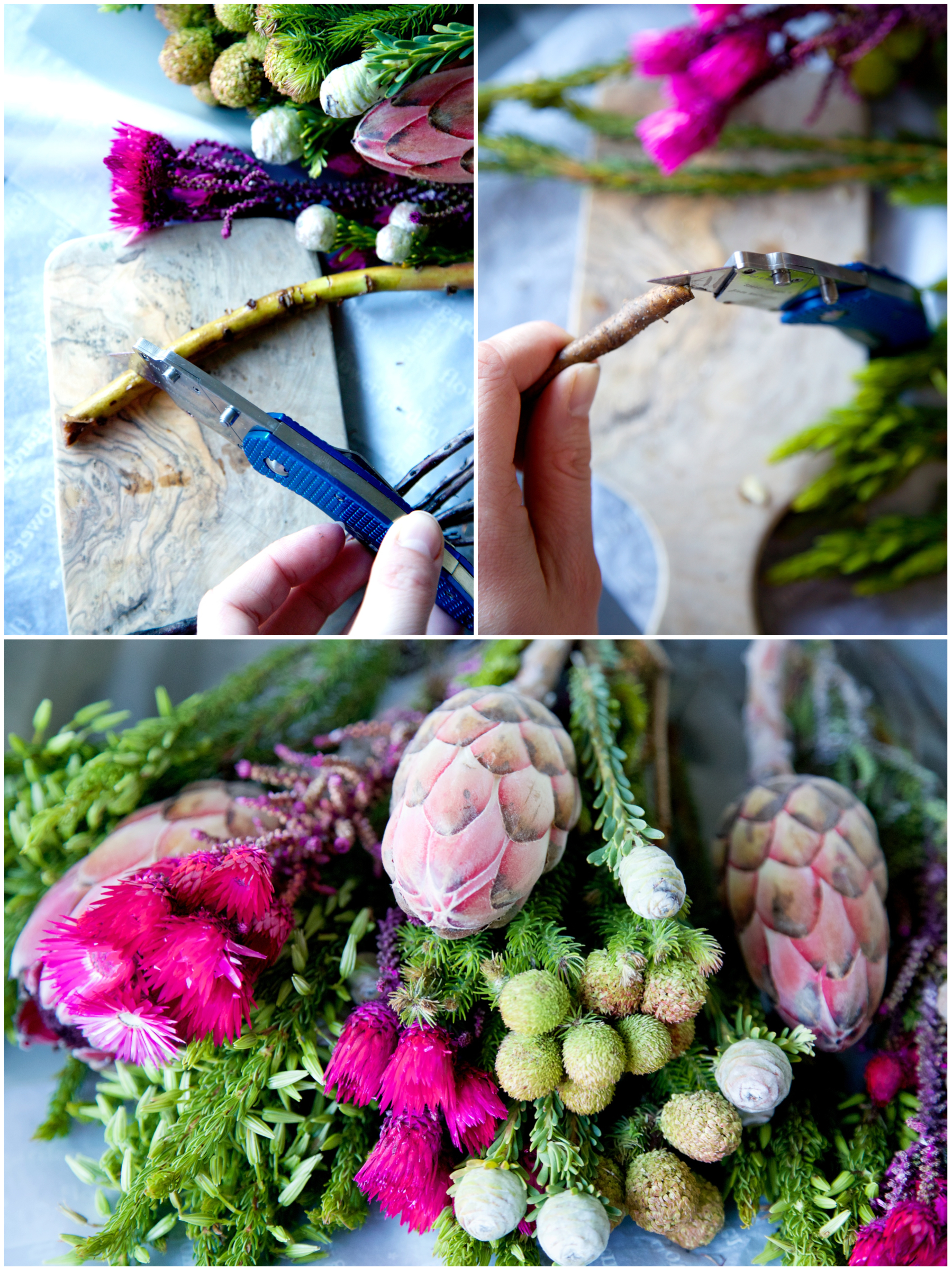 How to prepare flowers • woody stems • Photo Backdrops UK from Capture by  Lucy